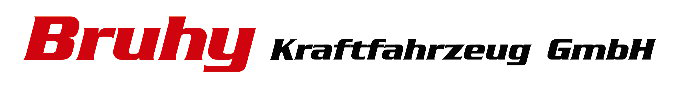 Bruhy Kraftfahrzeug GmbH Logo
